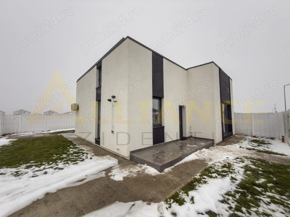 Casa 3 camere cu teren 300 mp, dotari premium, cartier nou