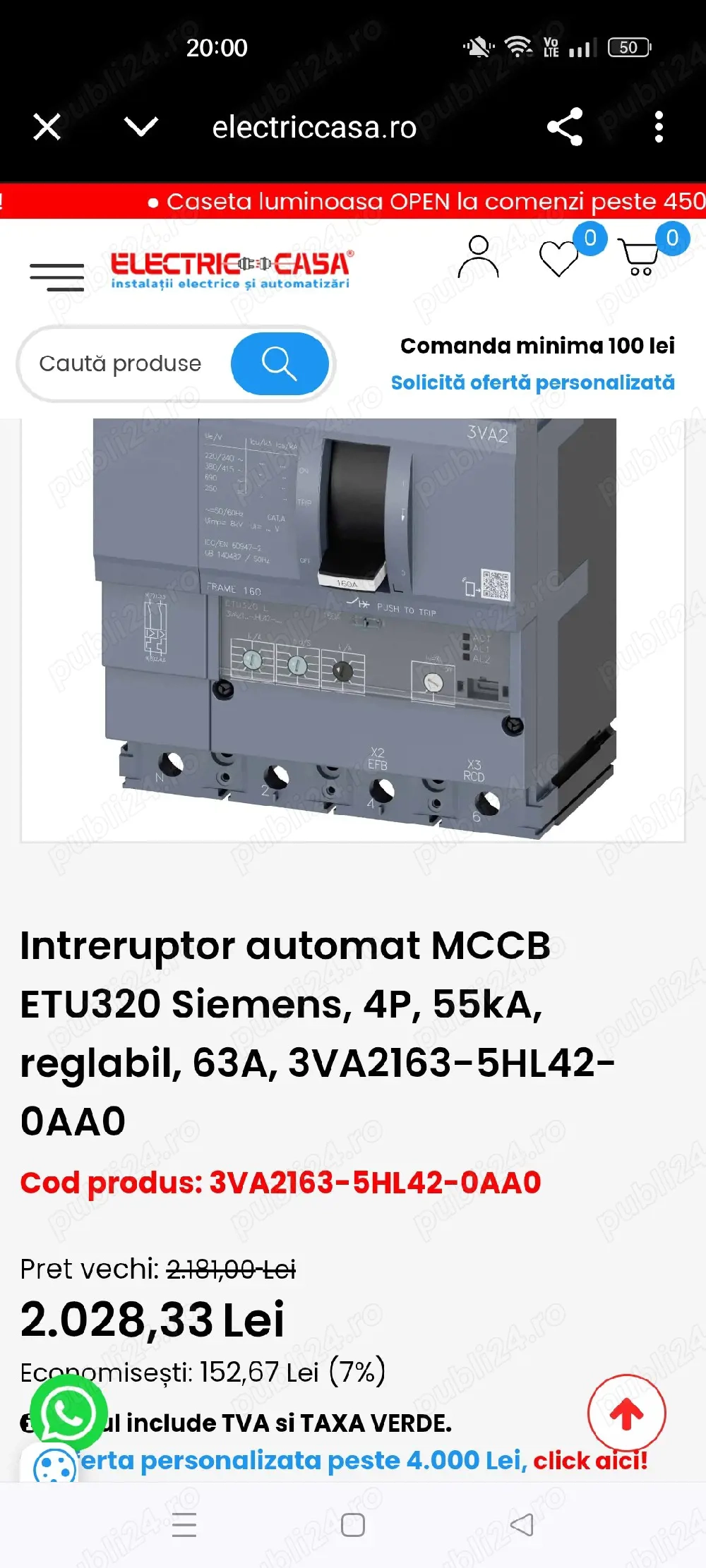 Întrerupător automat