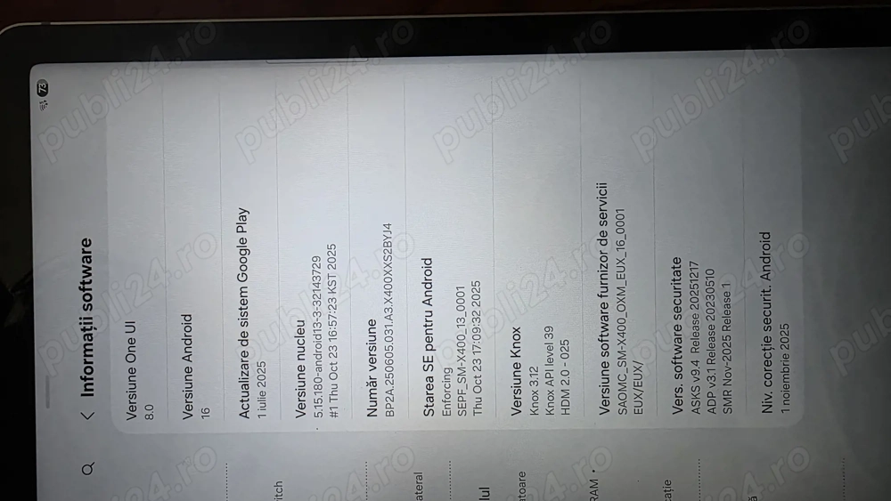 Tableta Samsung tab s 10 lite