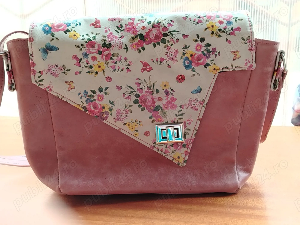 Poșeta nouă din piele naturală