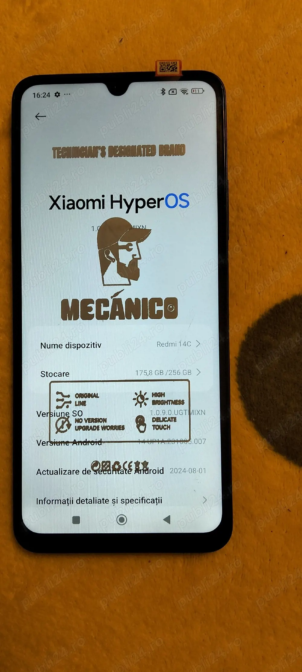 vând redmi 14c stare impecabilă 