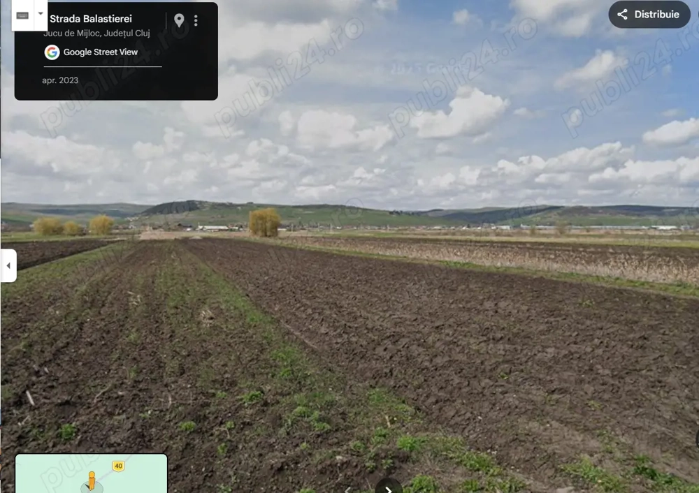 Vand teren intravilan intabulat in jucu de mijloc 6800mp