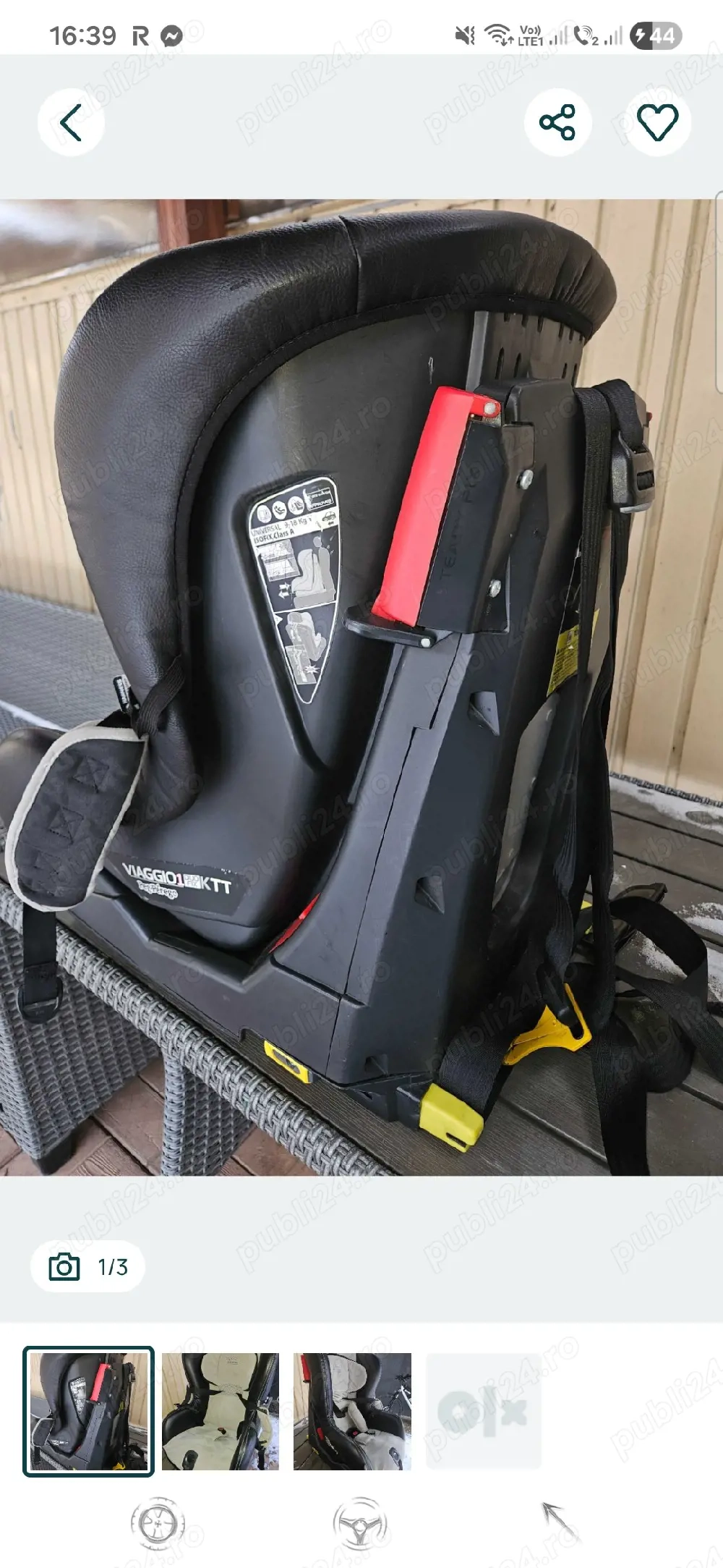 scaun auto peg perego