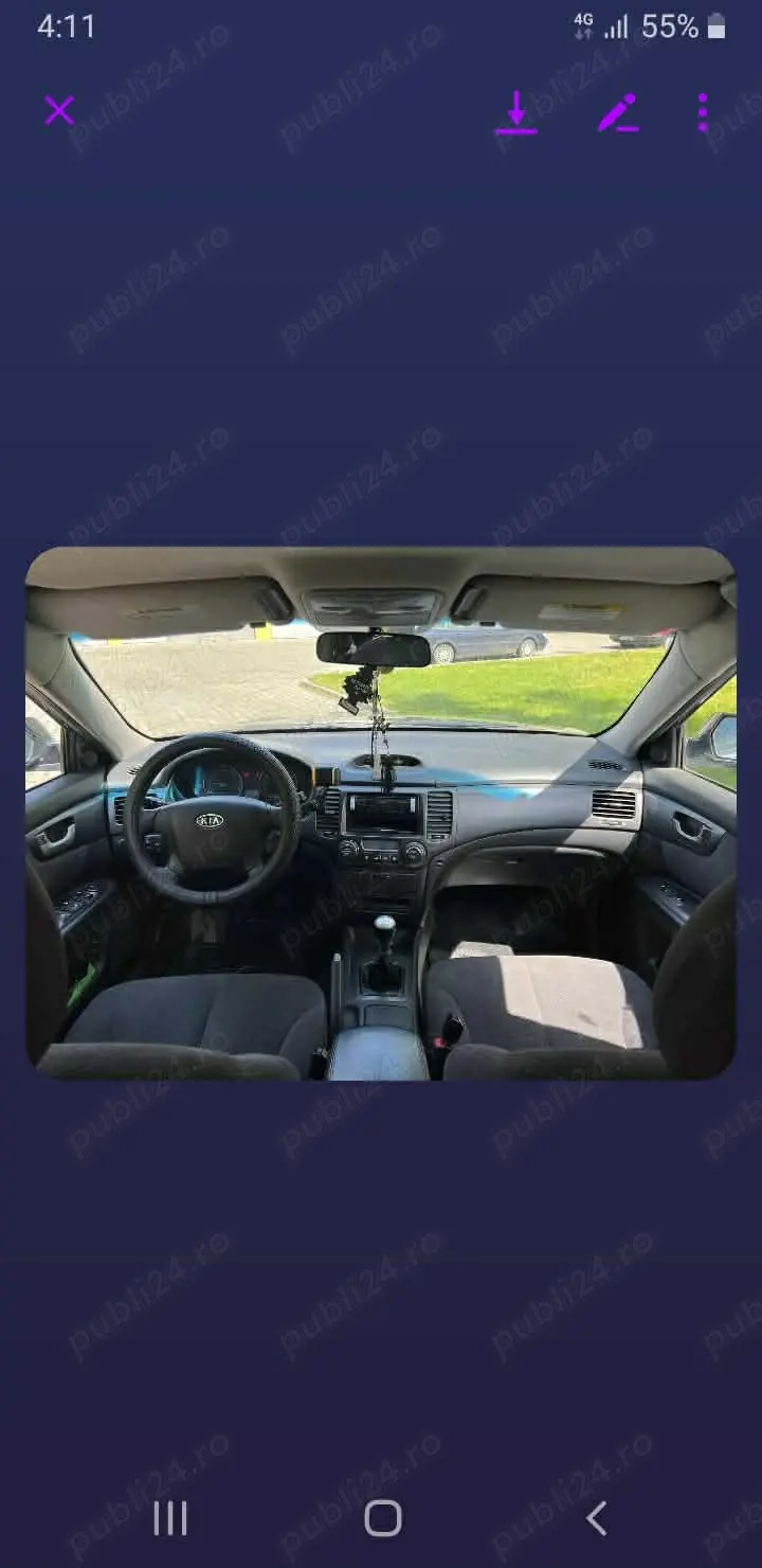 kia magentis 2L din 2007 