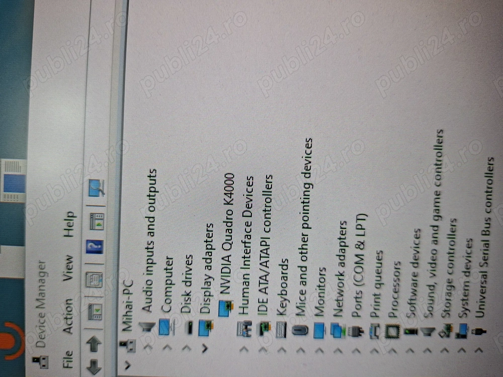 Placa video Nvidia Quadro K4000 3GB DDR5