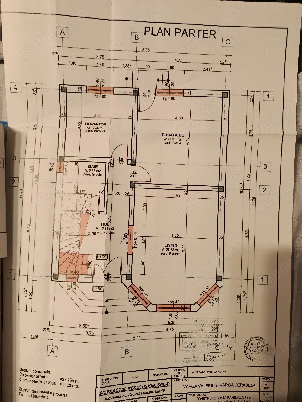Vând construcție 2016-2017