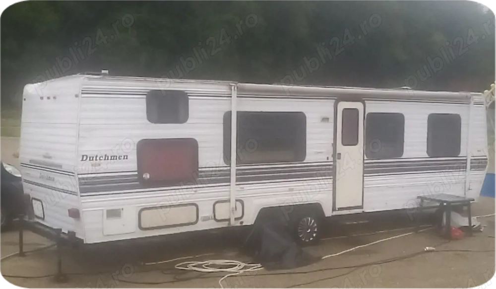Caravana americană punct fix 6500 . Nu confundați cu rulote sau container