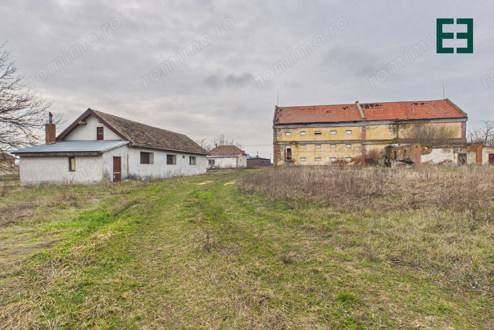 Proprietate industrială + Teren 8.632 - Voiteg - Județul Timiș