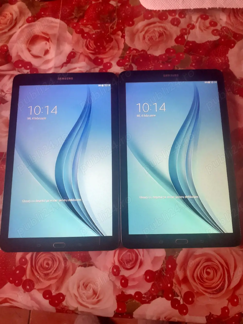 vand 2 teablete samsung E ecran mare de 10.