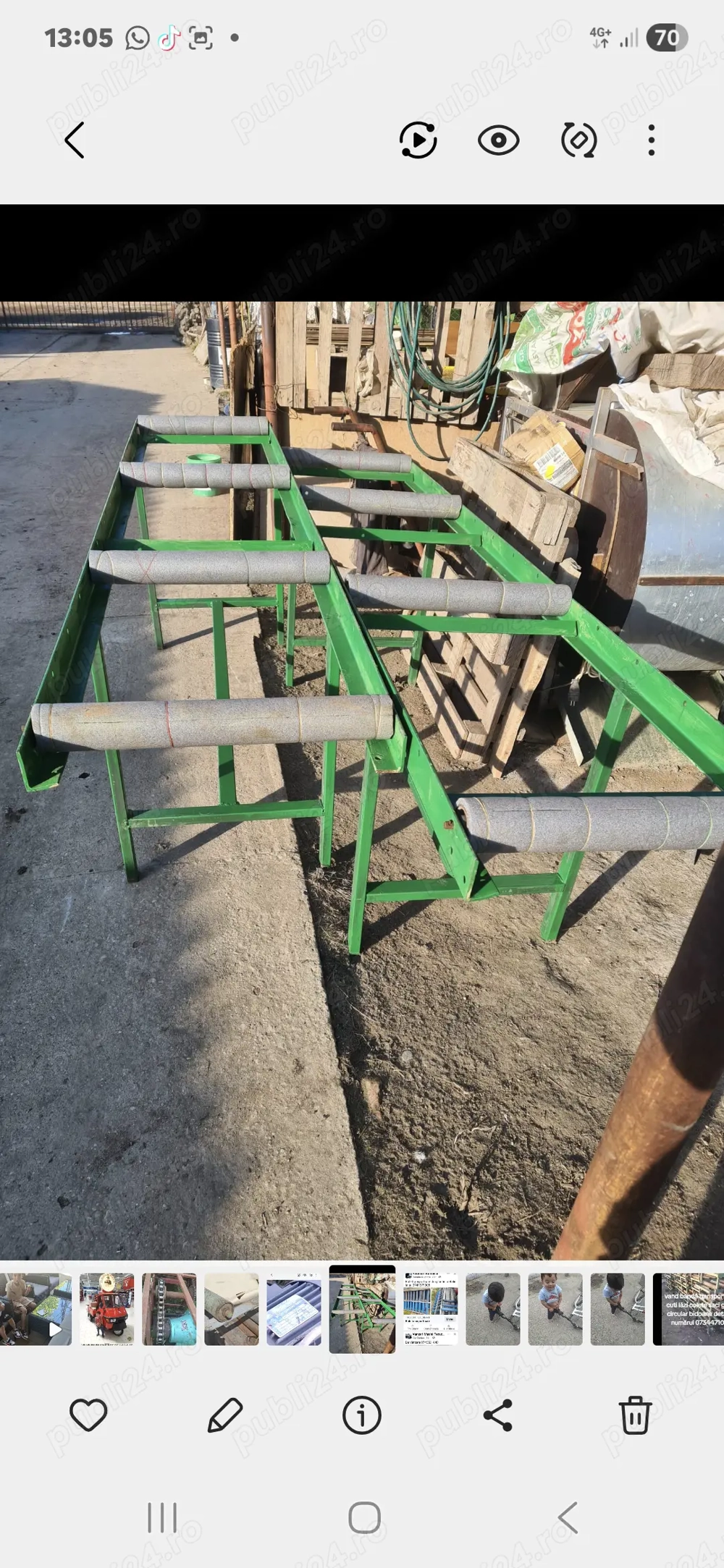 Role transportoare profile panauri teava cuti lăzi colete saci gater circular cherestea panauri mobi