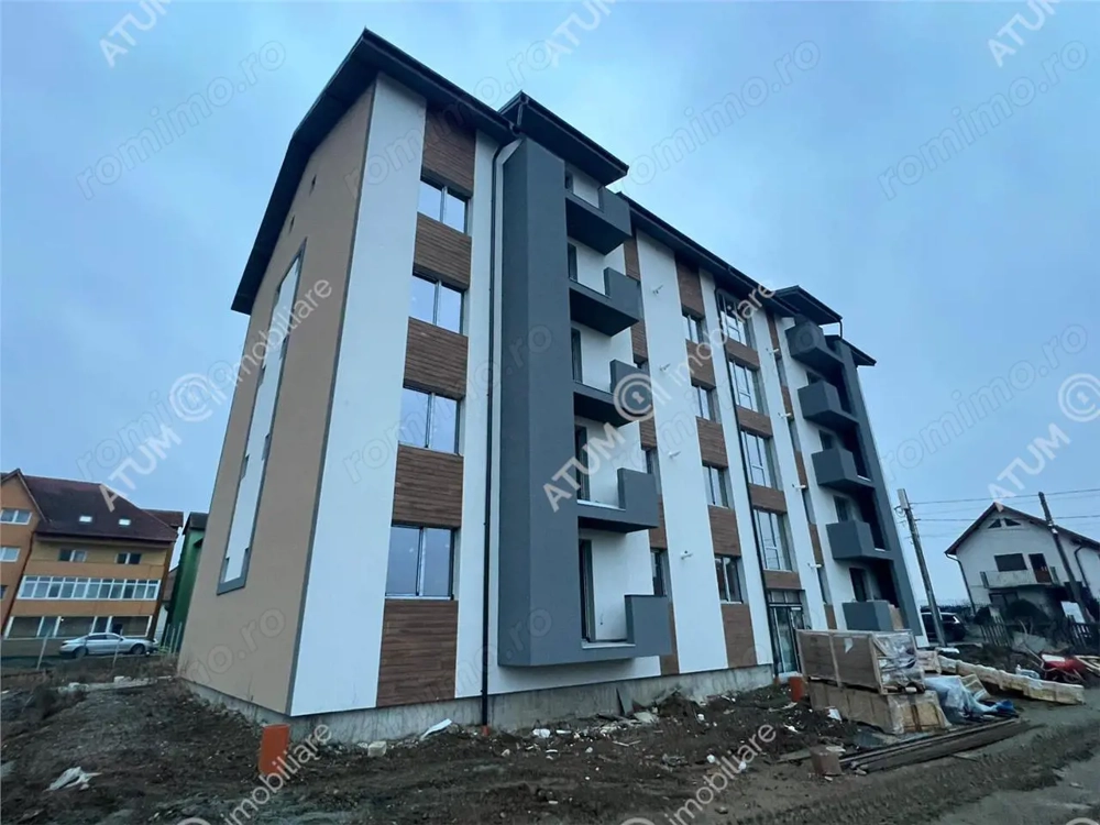 Apartament intabulat 2 camere decomandate si loc parcare in Talmaciu