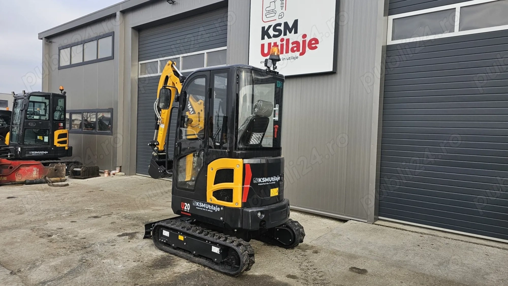  Mini Excavator Yuchai U20 (2t) | PICON CADOU | 5 Ani Garanție | Yanmar
