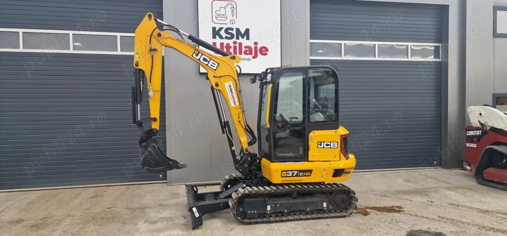 Mini Excavator JCB 37C (3.7t) DEMO | 10 Ore | Coada Zero | Ca NOU