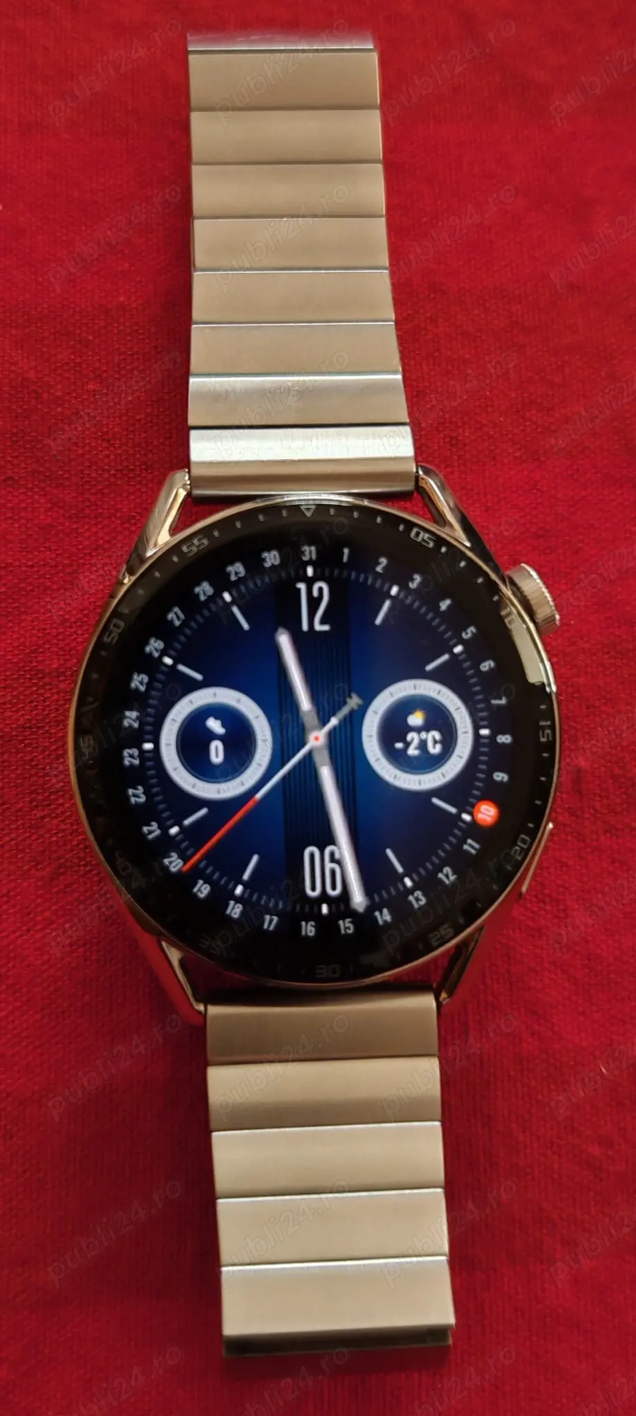 Smartwatch Huawei Watch GT3, 46mm, Elite Edition, Stainless Steel