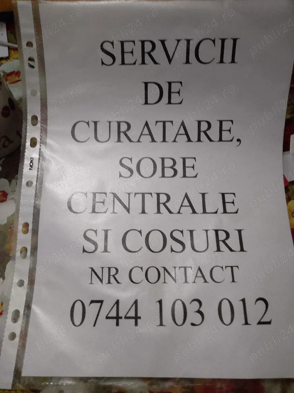 Anunt important  