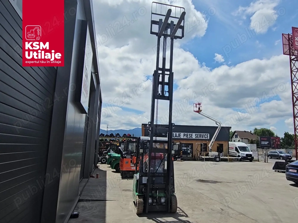  Stivuitor Electric Lonking 1.8t | Litiu-Ion | Triplex 5.4m | BONUS Transpaletă