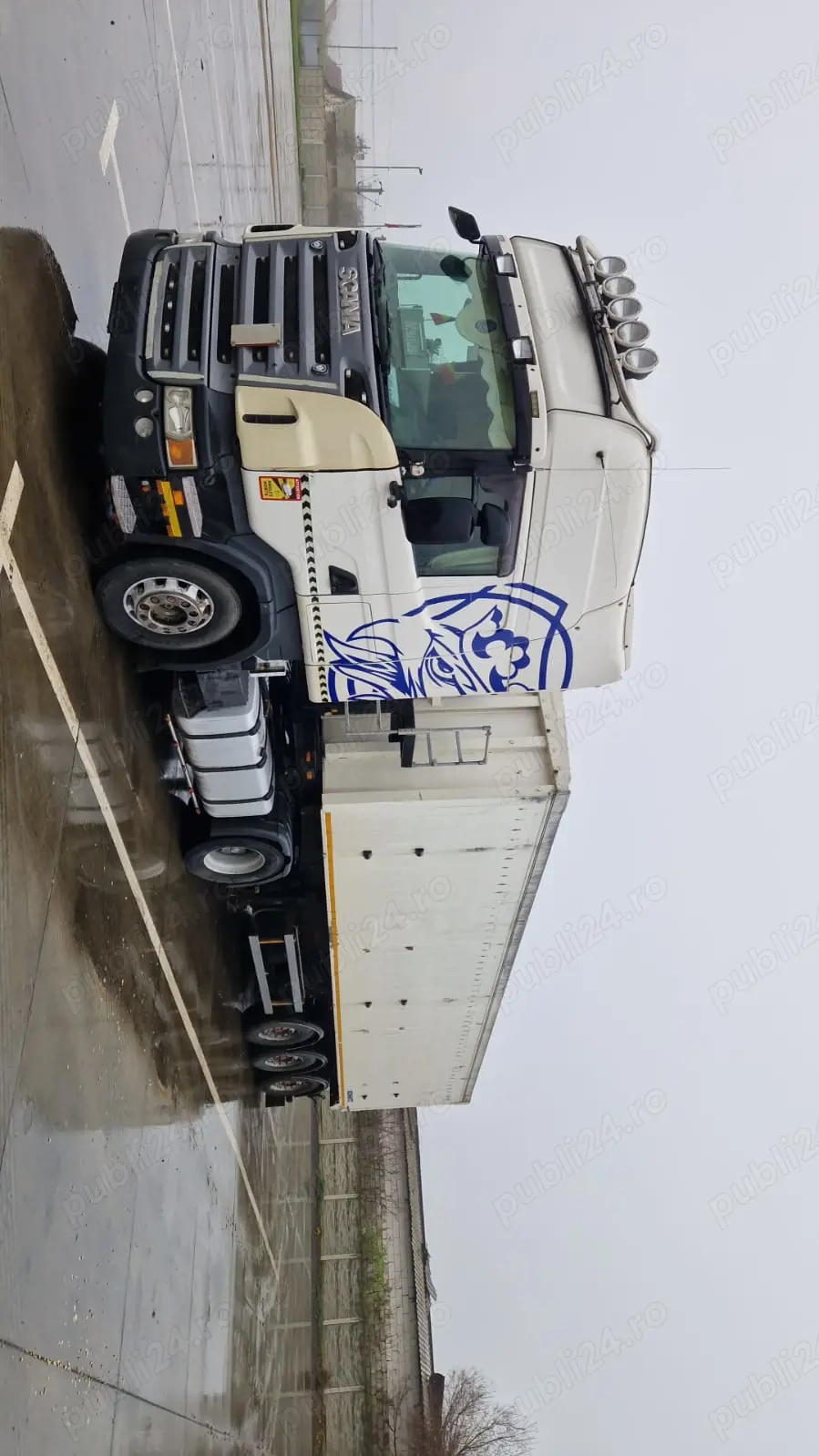 Vând ansamblu Scania+Bena Schmitz 52 mc 