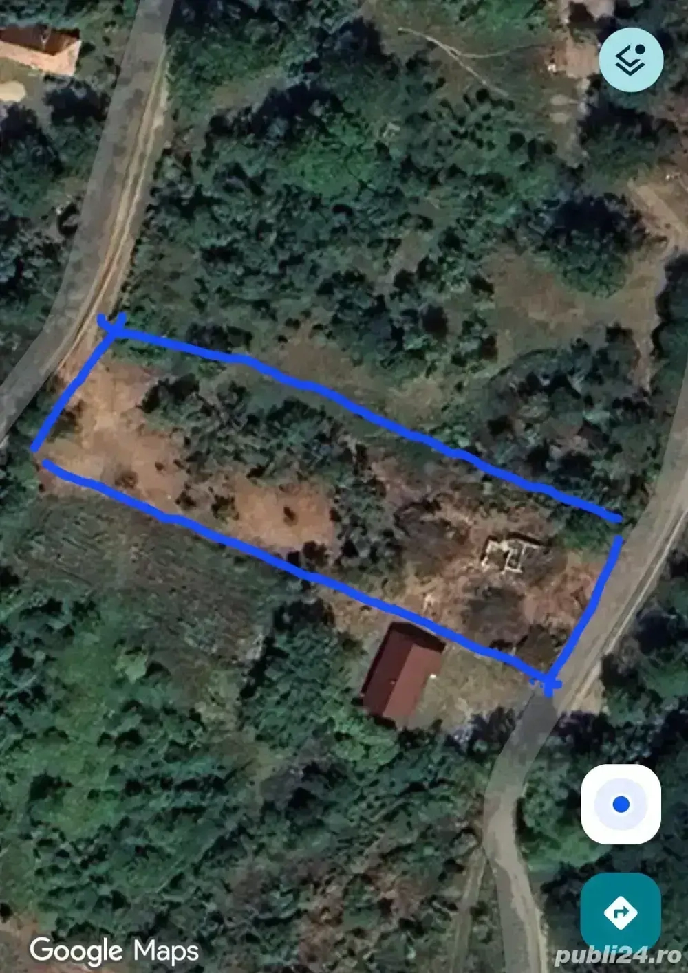 PF vand teren intravilan in comuna Borsa, Jud. Cluj