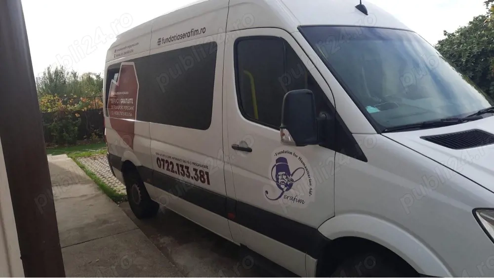 Mercedes Benz Sprinter 9 loc, adaptat nevoilor persoanelor cu dizabilitati