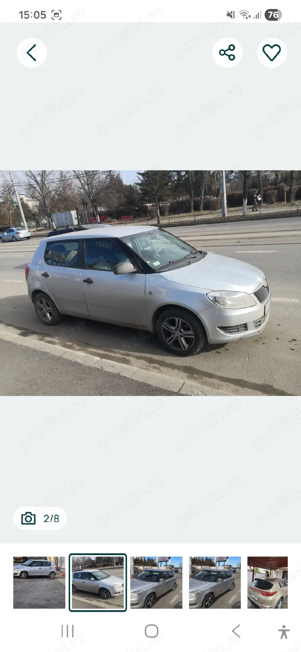 vand skoda Fabia 1.4 mpi cu gpl