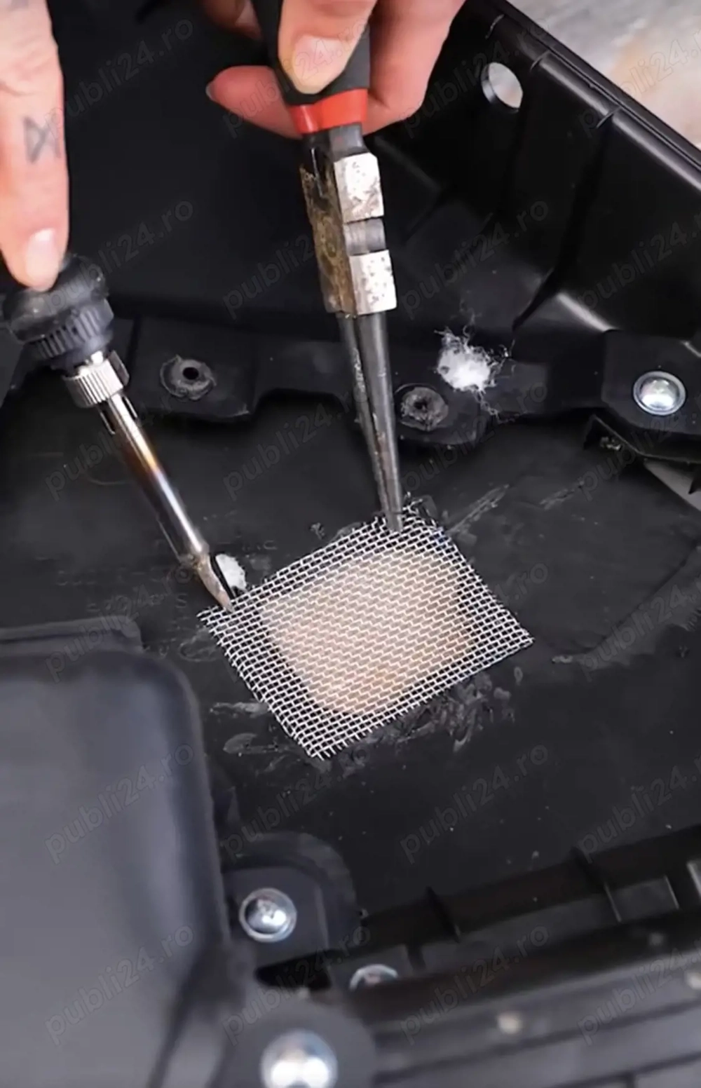 Reparații plastic bare auto,carene moto