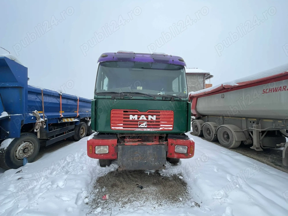 vand sau dezmembrez bascula 8x4 man silent f2000