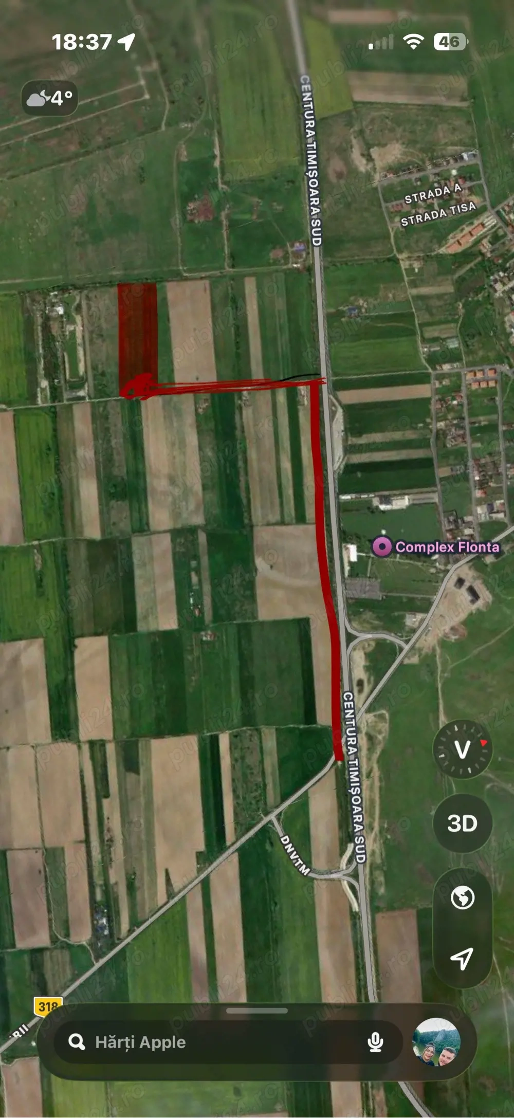 teren extravilan giroc 