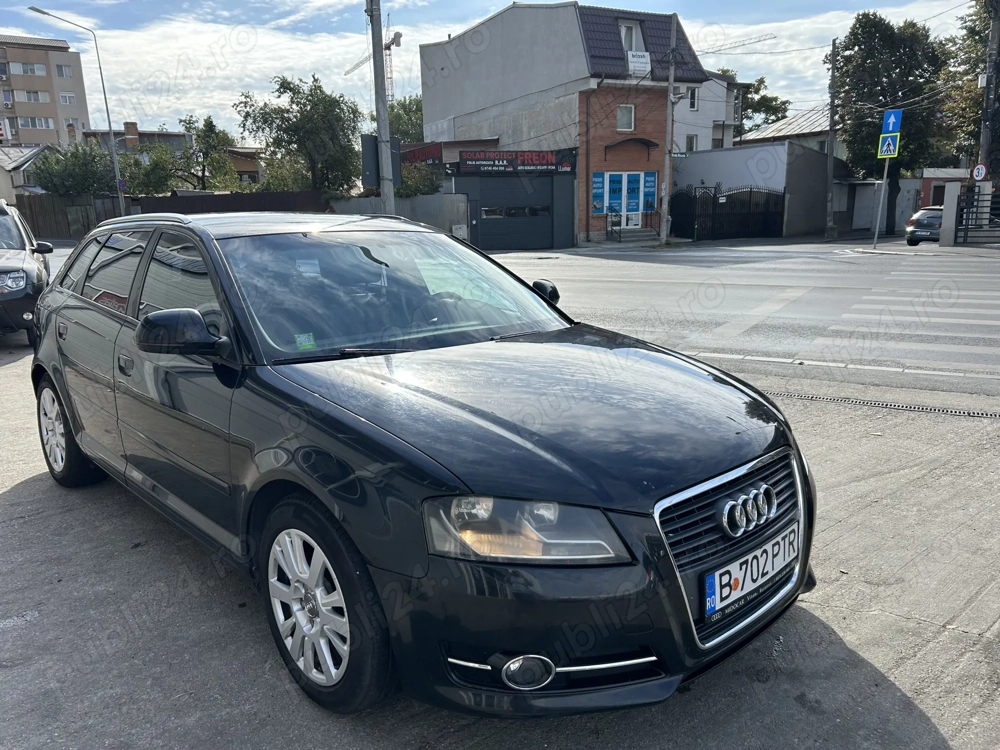 Audi A3 Sportback Facelift   2009   2.0 TDI   140 CP   Interior S line