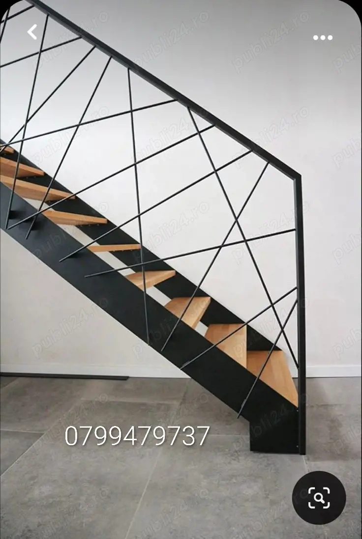 Scări Metalice Interior   Exterior   Execuție la Comandă