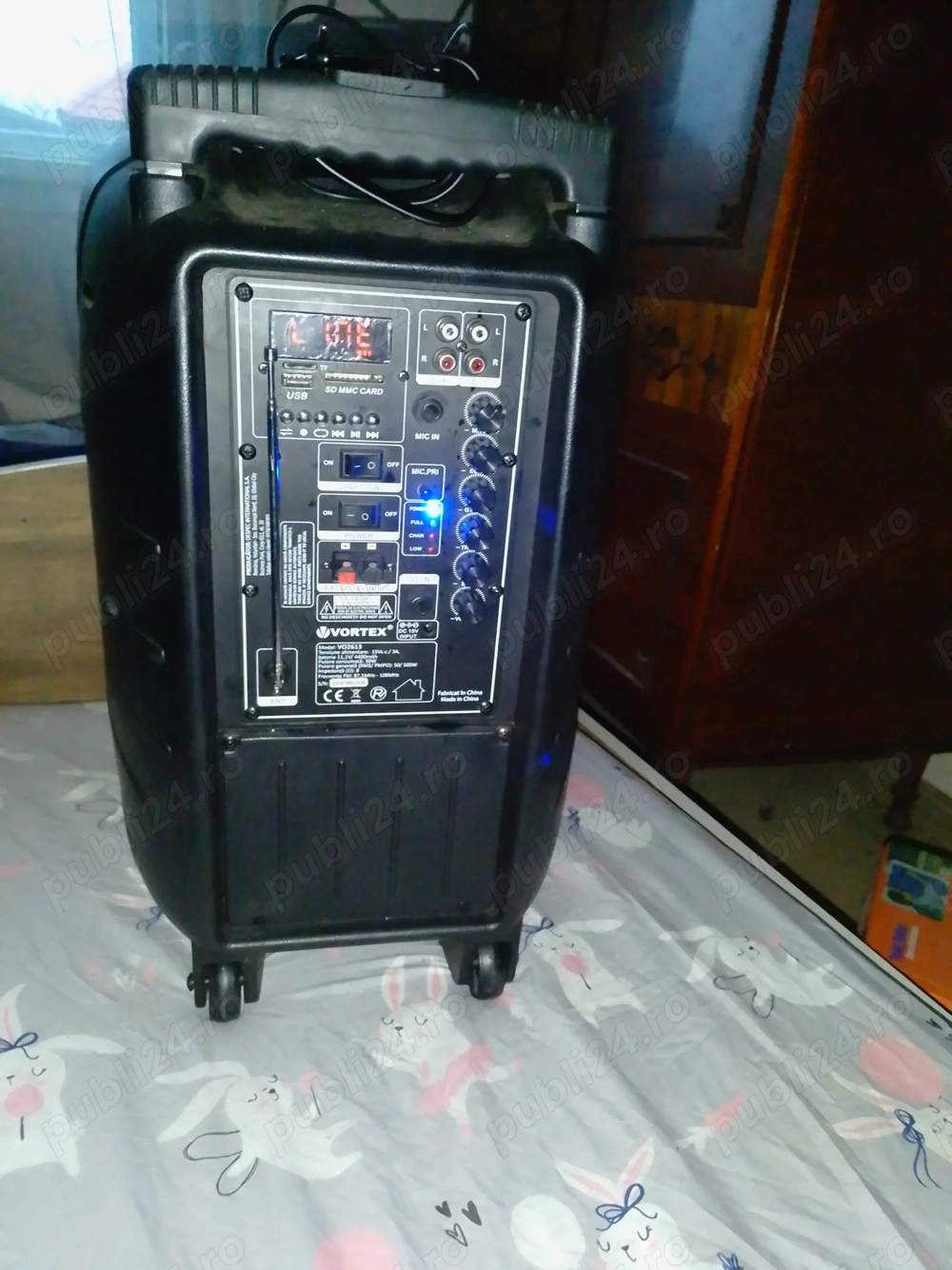 Boxa și microfon Vortex