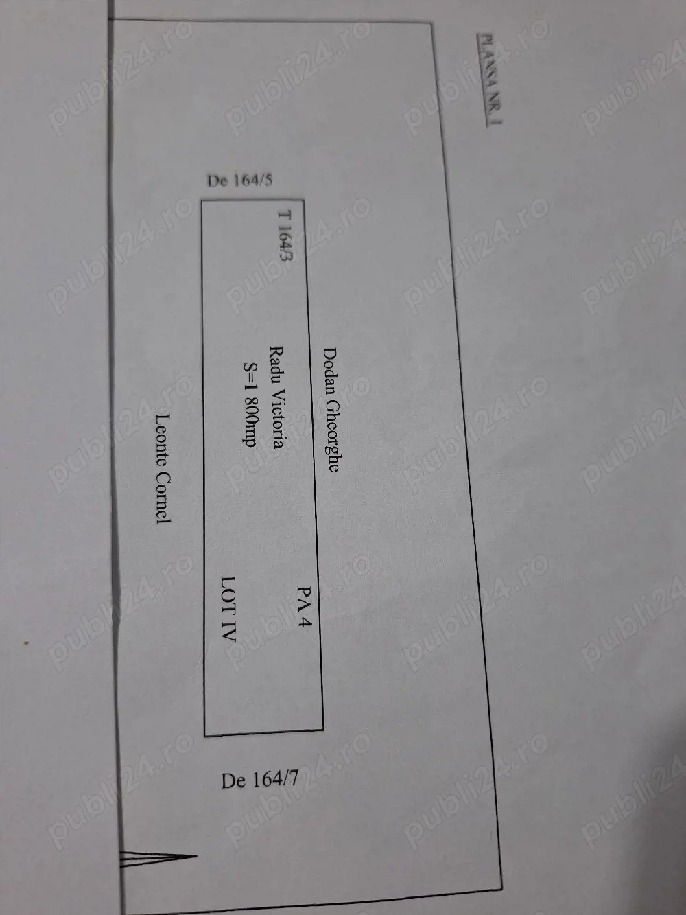 Vând teren extravilan, 1800 mp, Săveni, Ialomița 