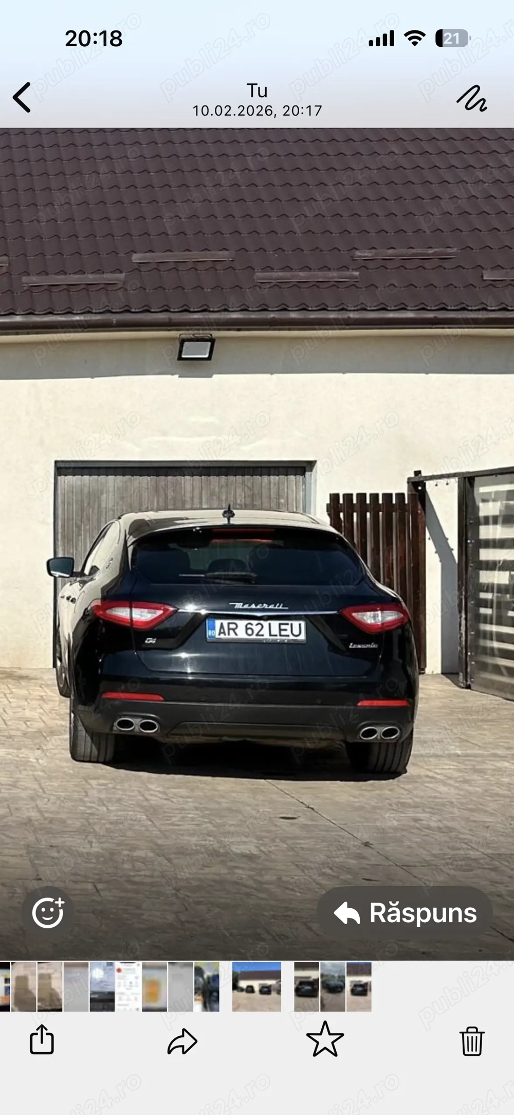 Vând Maserati Levante
