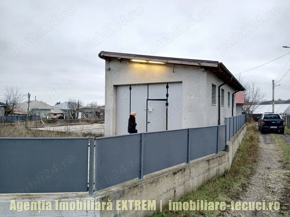 Locuinţă şi hală-atelier, cu 900mp teren în Corod Galaţi