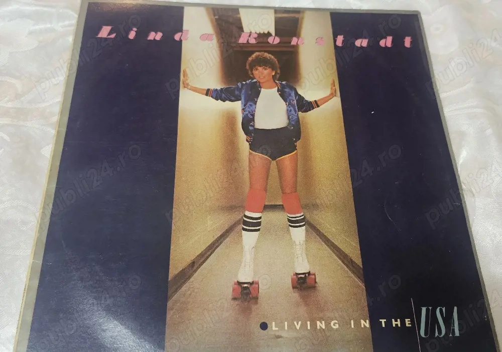 Disc vinyl Linda Ronstadt   Living in the U.S.A. | LP original Asylum 1978