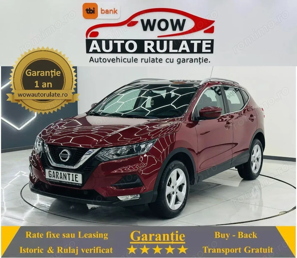 NISSAN Qashqai 2017 1.2i E6 Garantie 12 Luni Rate Avans0 0 Doar Cu Buletinul