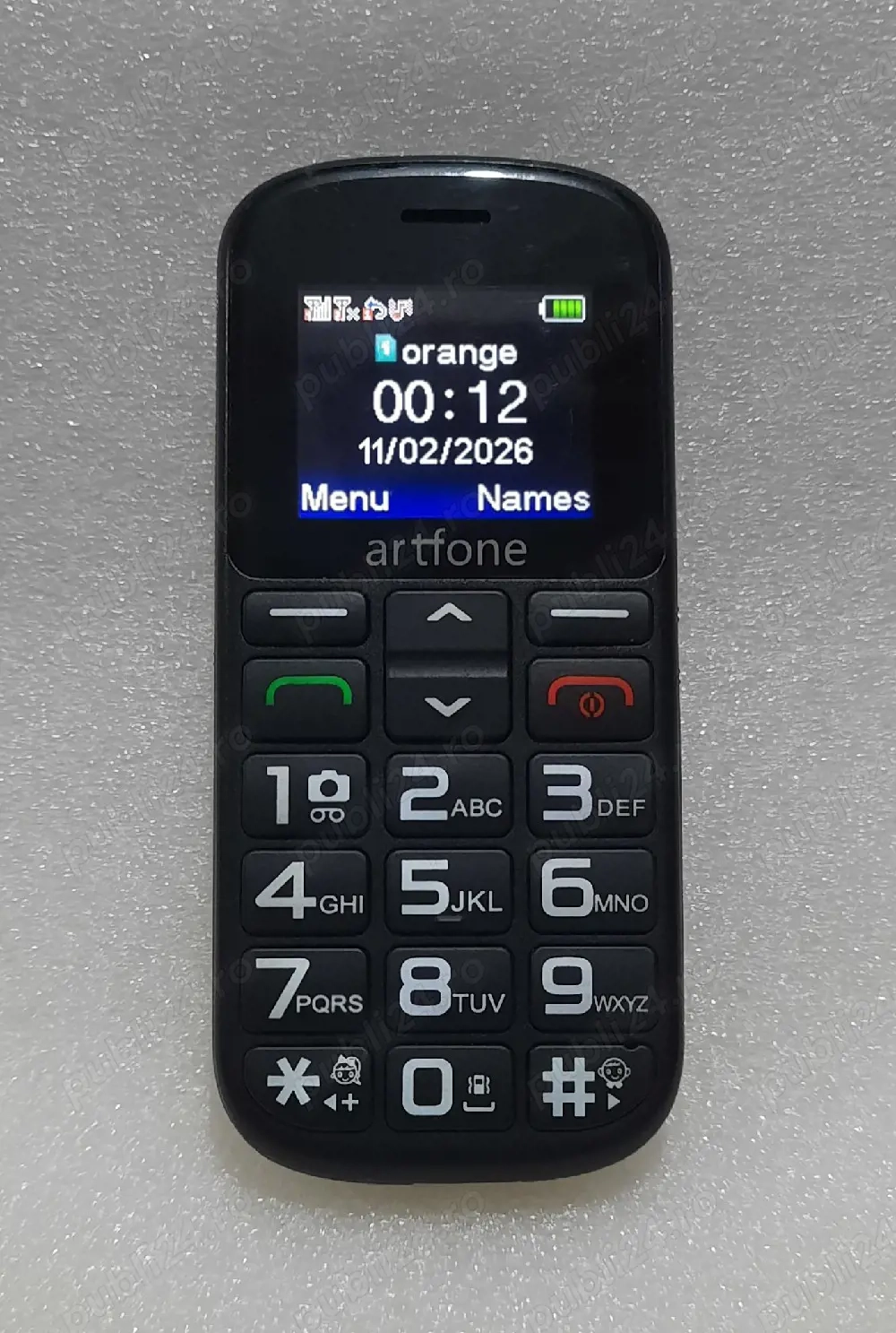 Telefon Mobil pentru Seniori Artfone CS182 Dual SIM