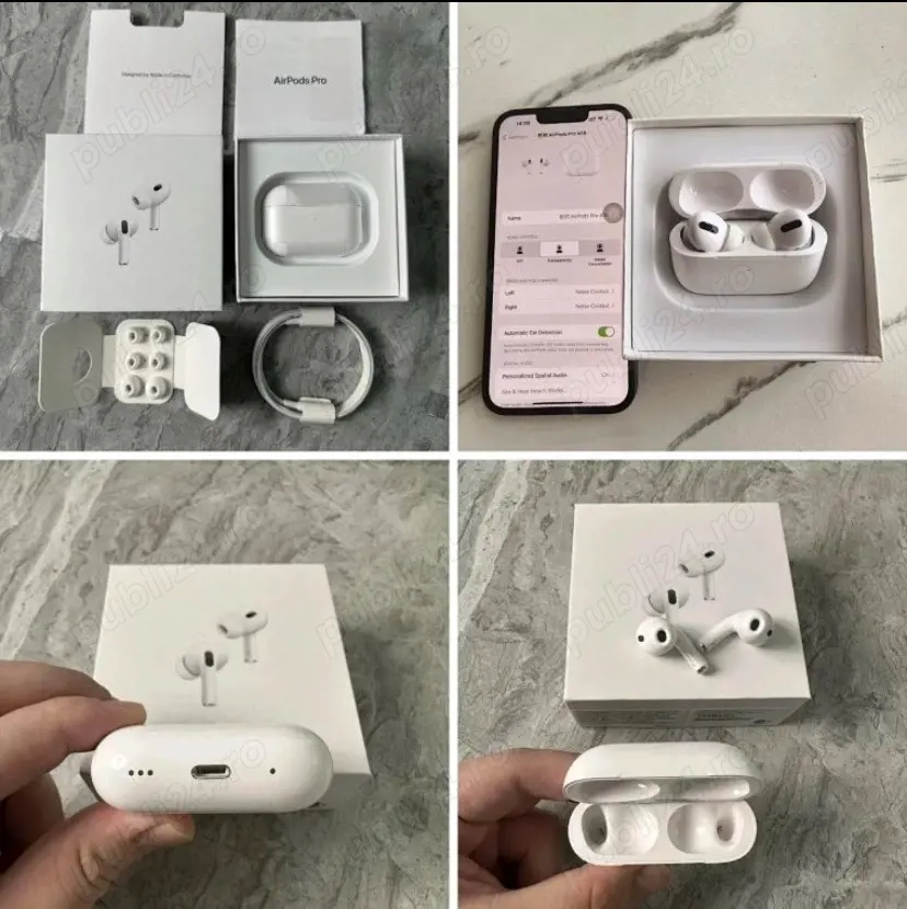 casti airpods toate generatile