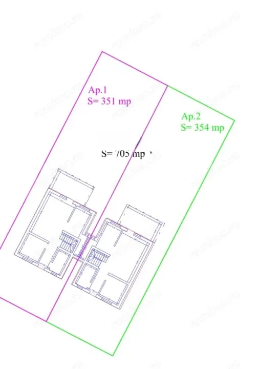Duplex stil mediteranean