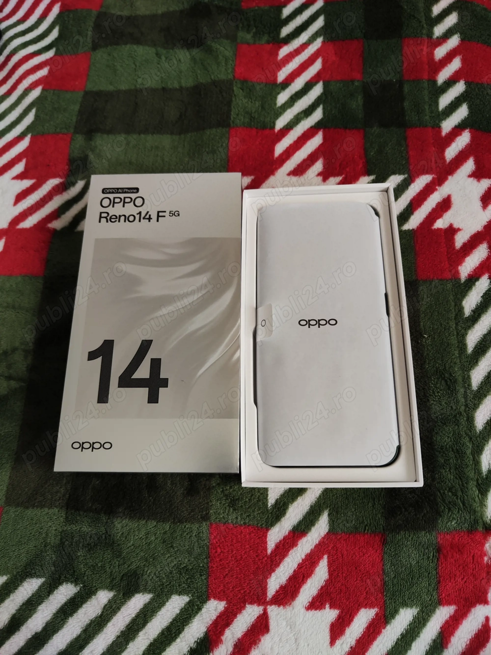 Vând opo reno 14 f nou desfăcut doar pentru verificarea 