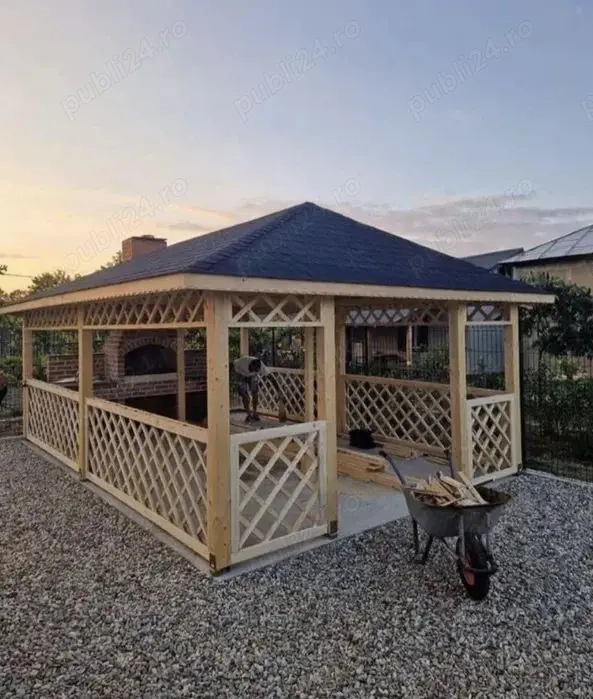 terasă și foișoare