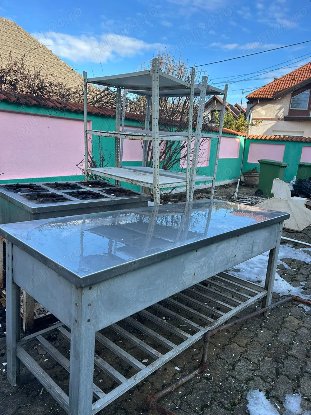 Mese inox second hand