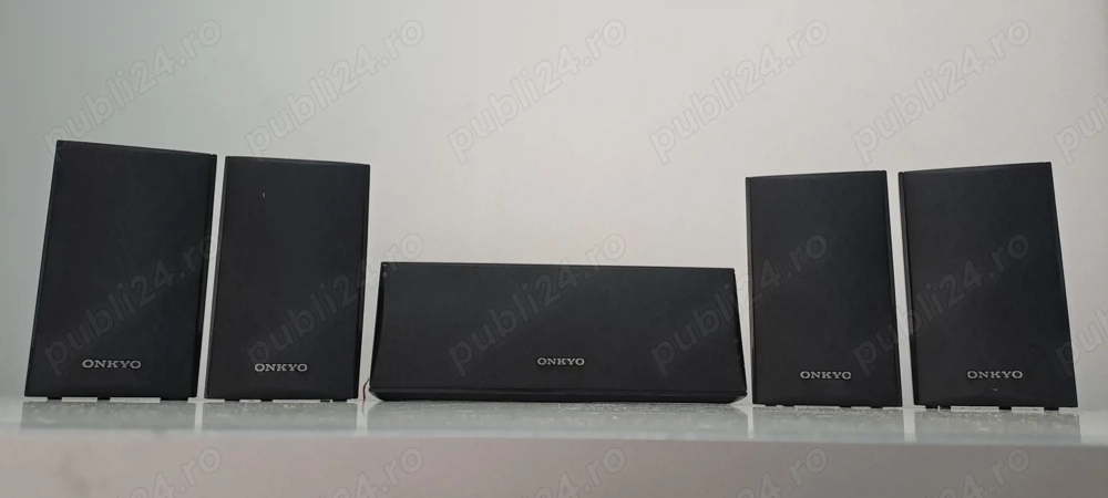 Set 5 Boxe Onkyo   120W   Front   Centru   Surround   Sunet HD