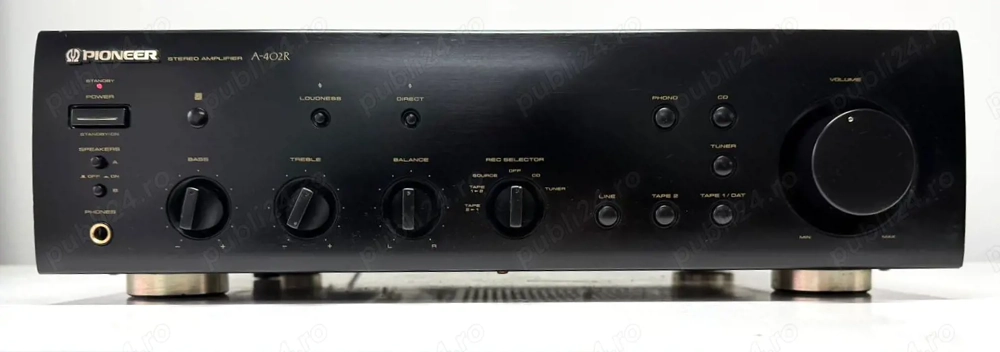 Pioneer A 402 R   Amplificator Stereo   Japan   Sunet Cald si Puternic