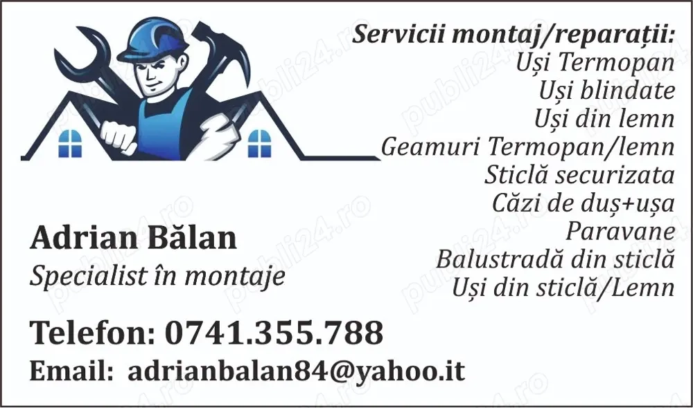 Ofer servicii montaje