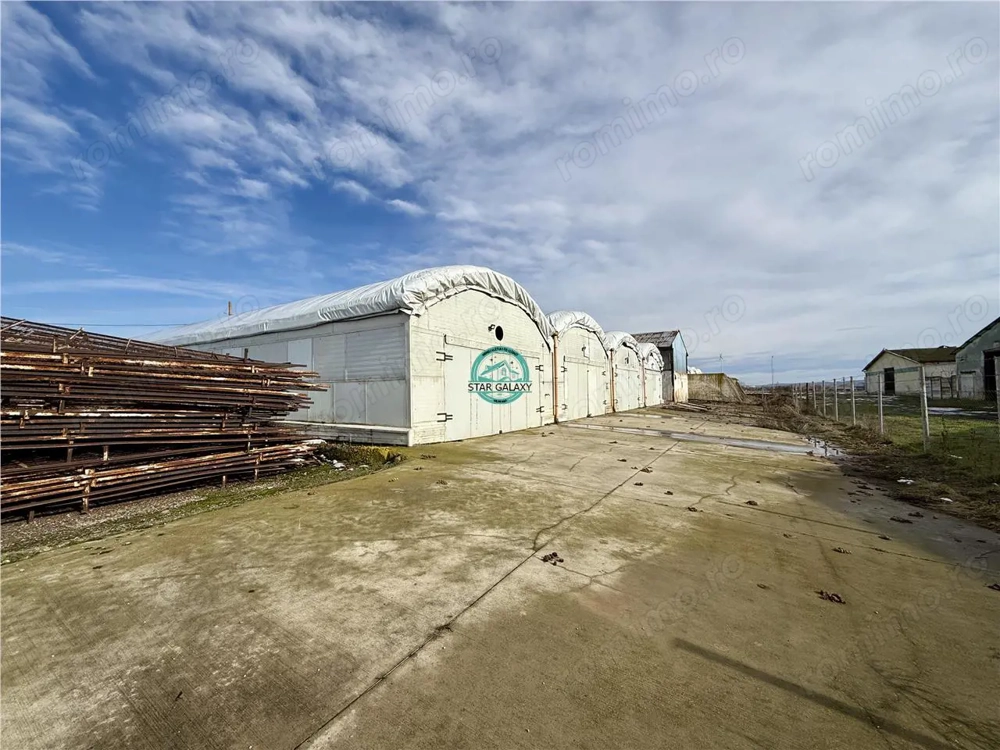 Hale de inchiriat, teren 5500 mp, acces TIR, in Iernut, zona Centru Logistic Lidl