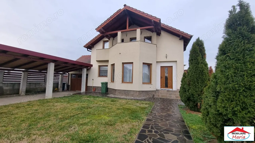 Casa noua finisata, utilata teren 10 arii, toate utilitatile