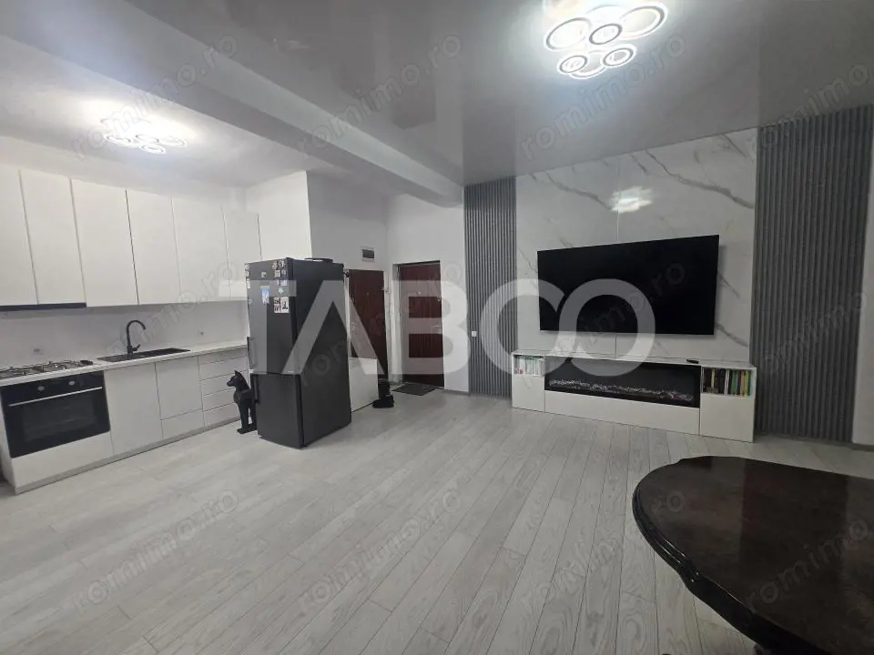 Apartament 2 camere de vanzare 54mpu cu 2 balcoane zona Selimbar Sibiu
