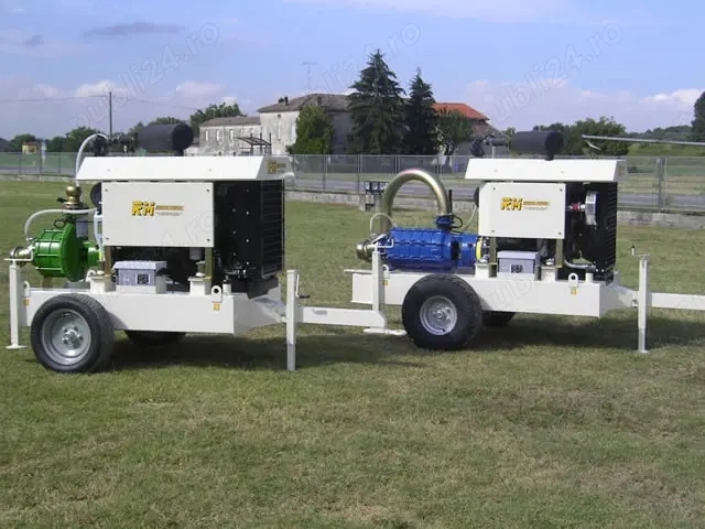 Motopompe, pompe debit mare, electropompe, piscicultura