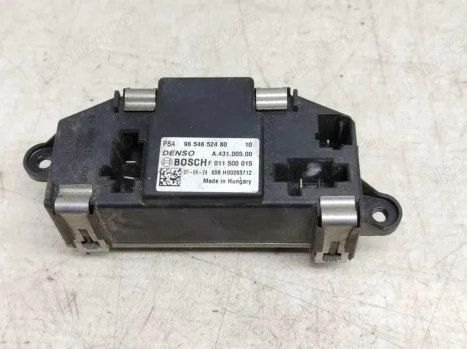 Rezistenta trepte aeroterma 9654652480 Citroen C4 1 [2004 - 2008]