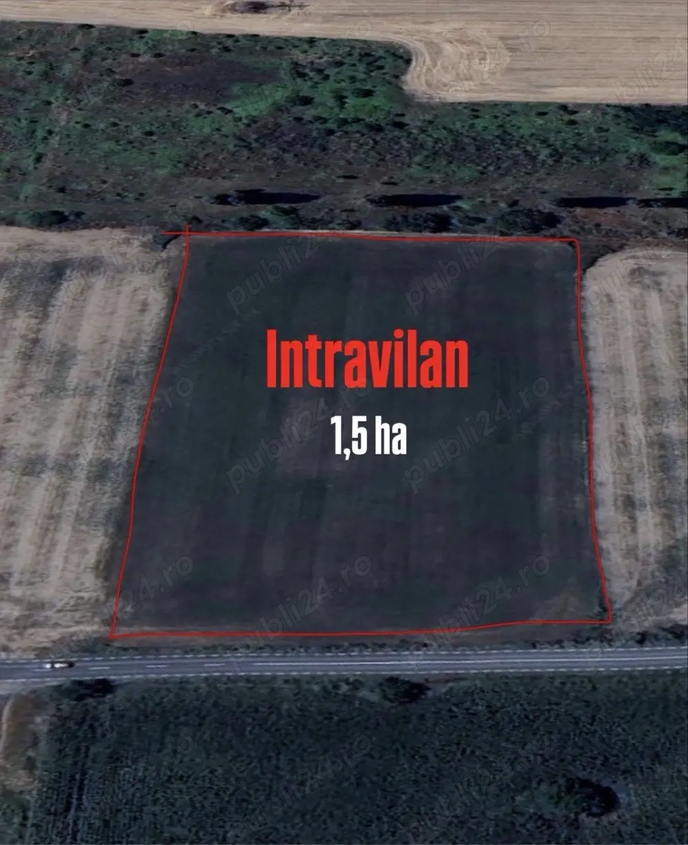 TEREN INTRAVILAN - ideal investiție dezvoltare rezidențilă